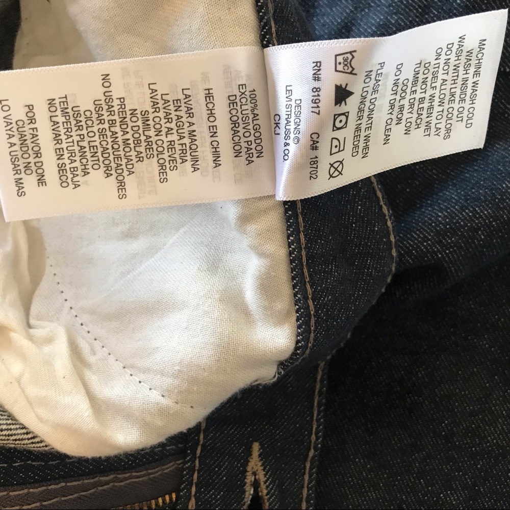 LEVI’s STRAUSS & Co. Young Men Jeans 505 W29L29 - Picture 5 of 8
